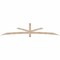 Ekena Millwork Alberta Smooth Timber Gable Bracket, Douglas Fir, 108"W x 22"H x 1 1/2"D x 3 1/2"F, 5/12 Pitch GBW108X22X0204ALB00SDF - alternate 1